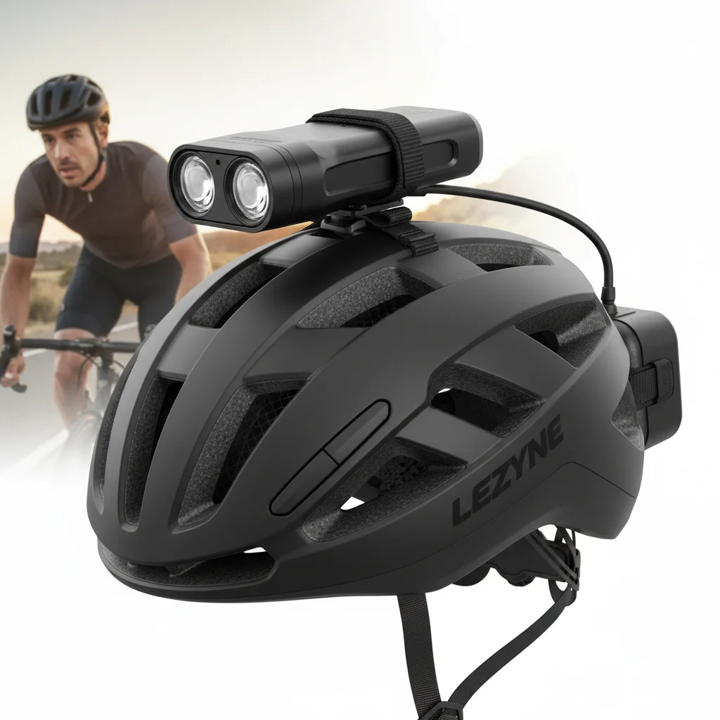 LEZYNE Helmet Lite Drive 1200+ Front Light image 3